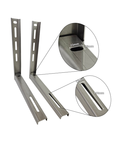 WSPORNIK KLIMATYZACJI STAL NIERDZEWNA 45X5-B