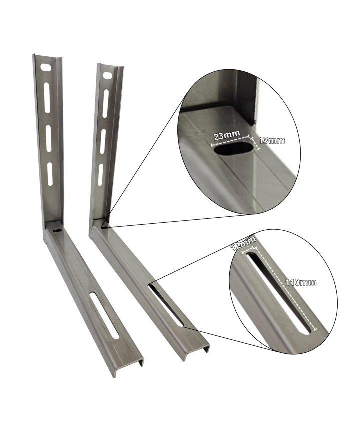 WSPORNIK KLIMATYZACJI STAL NIERDZEWNA 45X5-B