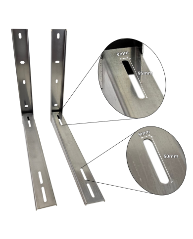 WSPORNIK KLIMATYZACJI STAL NIERDZEWNA 55X6