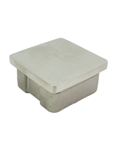 ZAŚLEPKA WBIJANA SZLIF 40X40X2 NIERDZEWNA GAT. 304