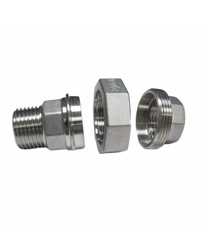 ŚRUBUNEK NIERDZEWNY STOŻKOWY GW/GZ 1 1/2" GAT.  316/316L