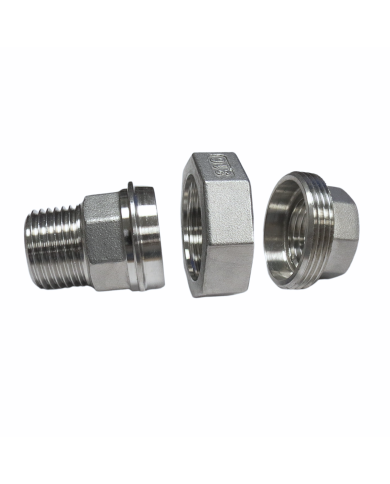 ŚRUBUNEK NIERDZEWNY STOŻKOWY GW/GZ 3/4" GAT. 316/316L