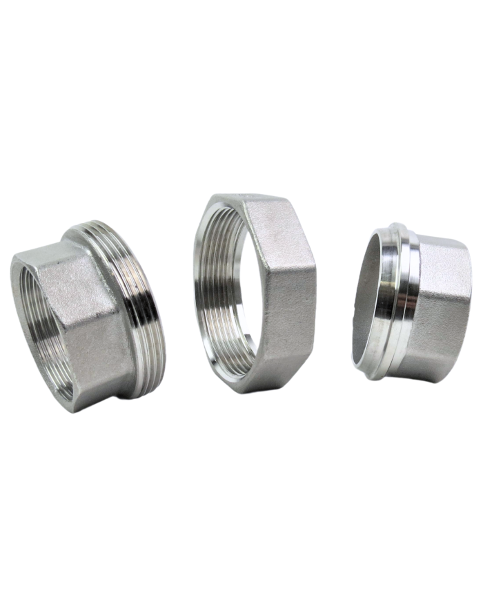 ŚRUBUNEK NIERDZEWNY STOŻKOWY GW/GW 1/2" GAT.  316/316L