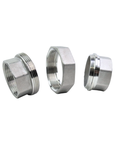 ŚRUBUNEK NIERDZEWNY STOŻKOWY GW/GW 1/8" GAT.  316/316L