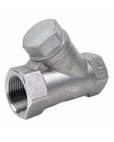 ZAWÓR NIERDZEWNY  ZWROTNY KĄTOWY GG 3/4" GAT. 316