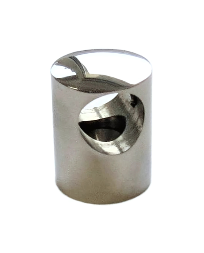 UCHWYT PRZELOTOWY NIERDZEWNY  FI 16 POLER NA PROFIL 40X40 304