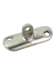 BLASZKA MONTAŻOWA NIERDZEWNA PRZEGUBOWA SZLIF POD RURĘ 42,4X2 304