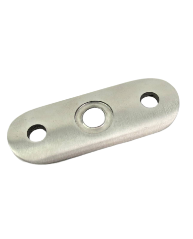 BLASZKA MONTAŻOWA NIERDZEWNA STANDARD SZLIF POD RURĘ 42,4X2 304