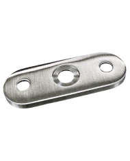 BLASZKA MONTAŻOWA NIERDZEWNA STANDARD SZLIF POD PROFIL 40X40X2 304